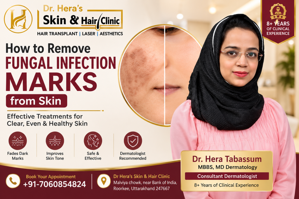 How to Remove Fungal Infection Marks from Skin