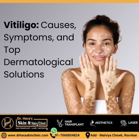 vitiligo causes, symptoms and dermatological solutions