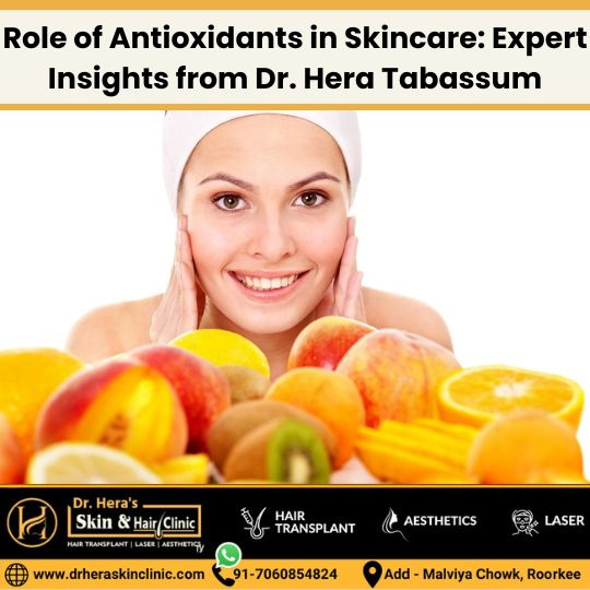 Role of Antioxidants in Skincare