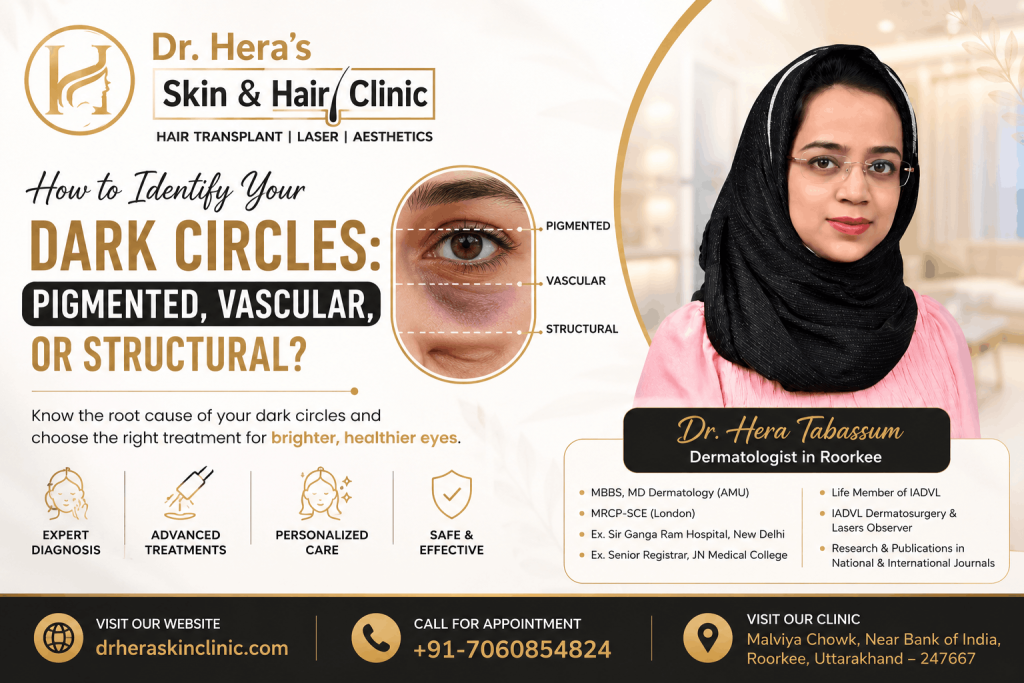 How to Identify Your Dark Circles: Pigmented, Vascular, or Structural?