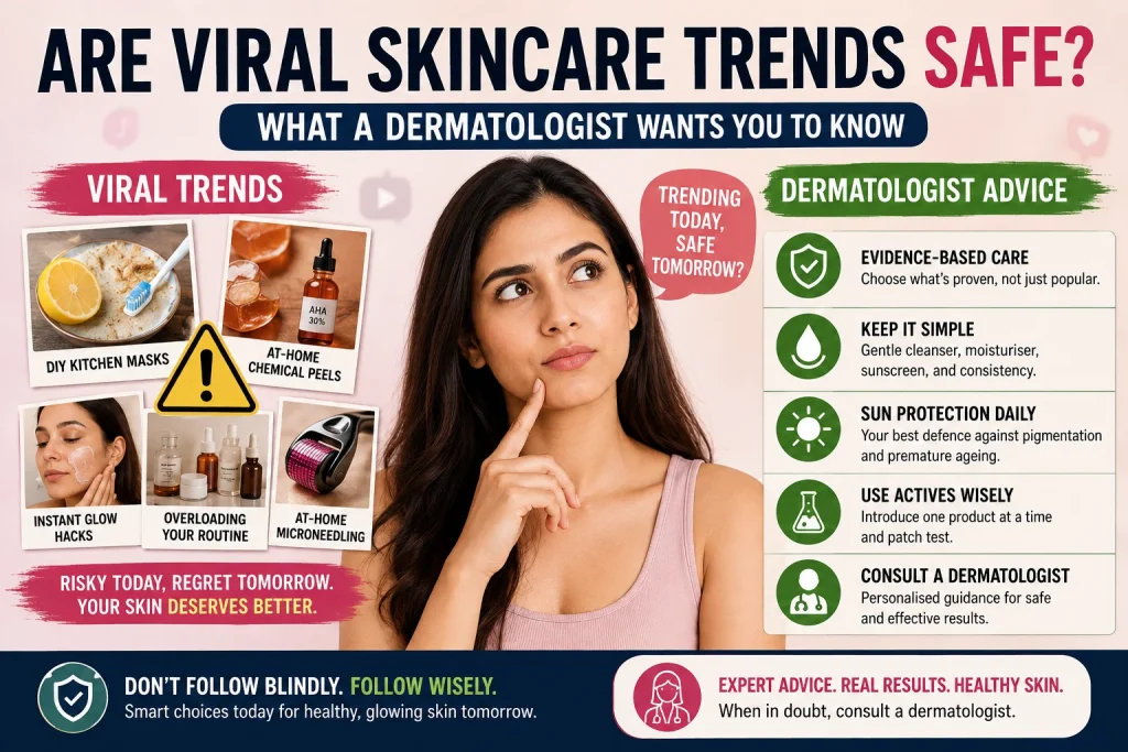 Are viral skincare trends safe