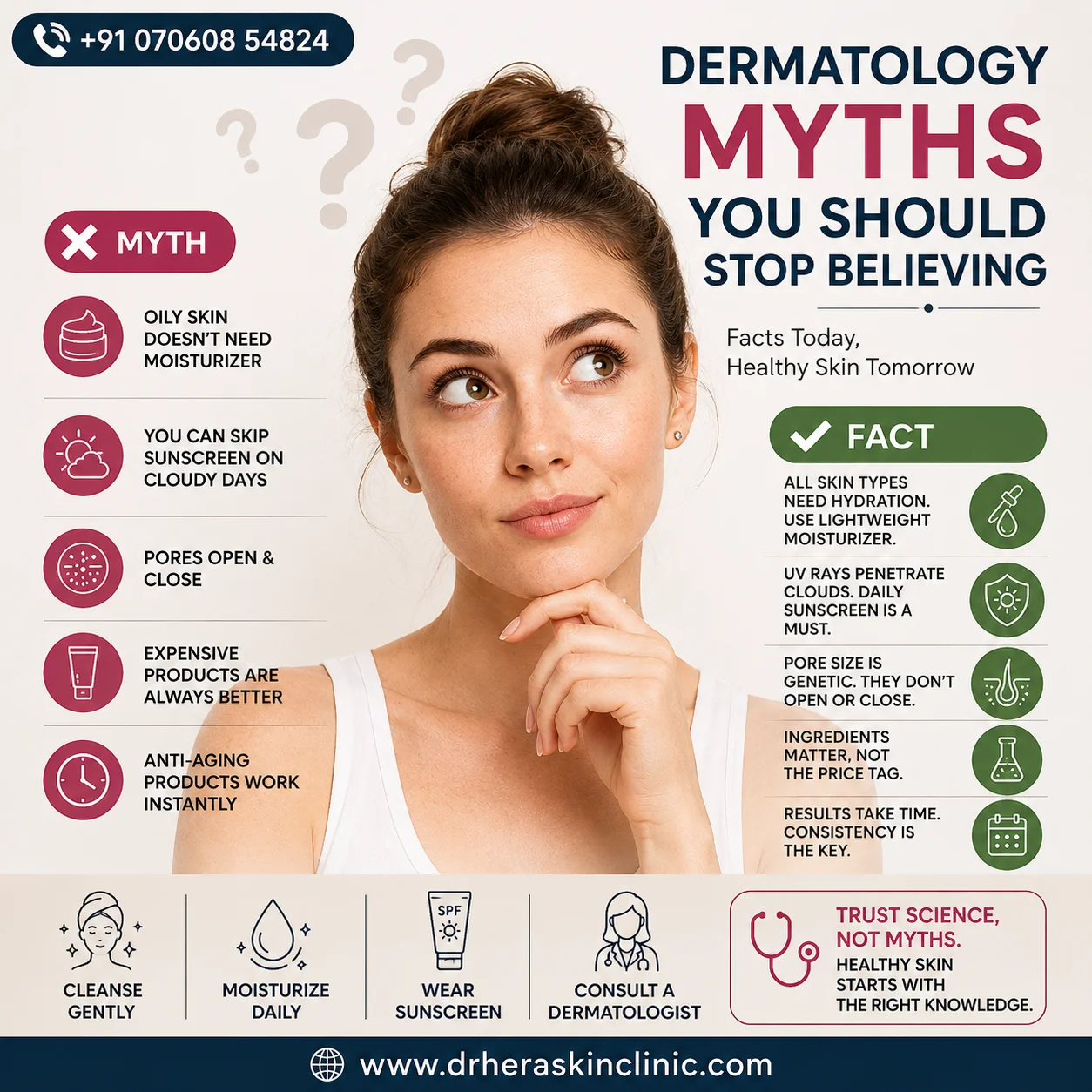 Dermatology Myths You Should Stop Believing