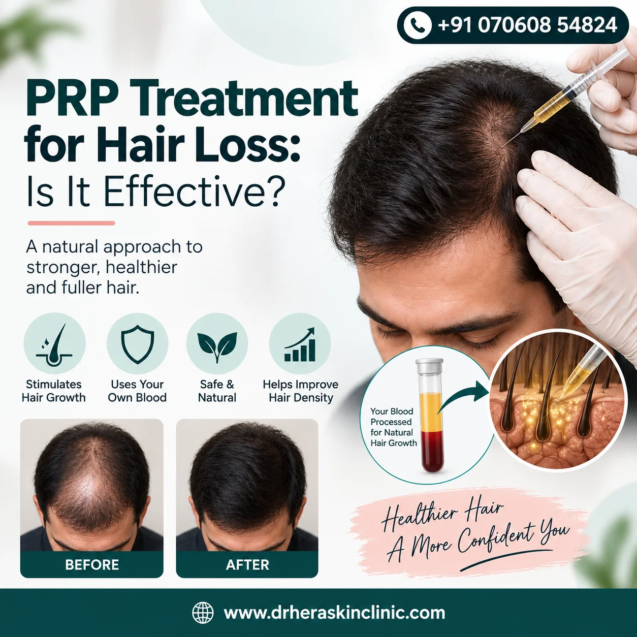 PRP hair treatment