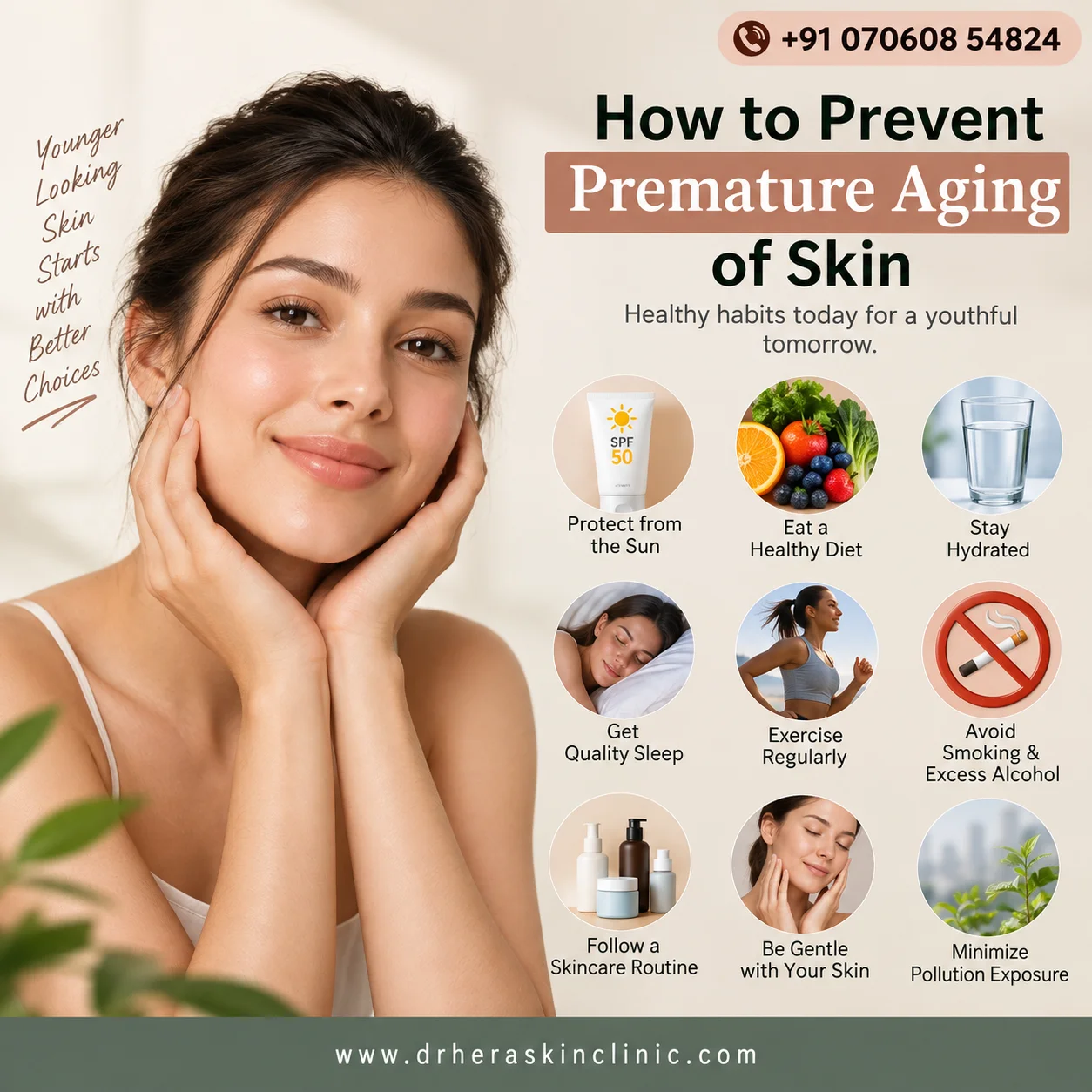 prevent premature skin aging
